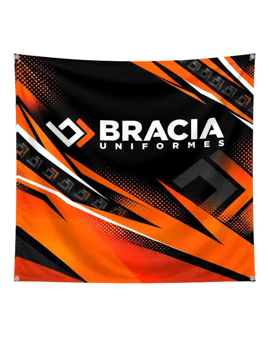 Bandeirão da linha Bandeira, mockup personalizado
